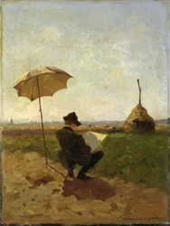 De schilder P.J.C. Gabriel (1828-1903)